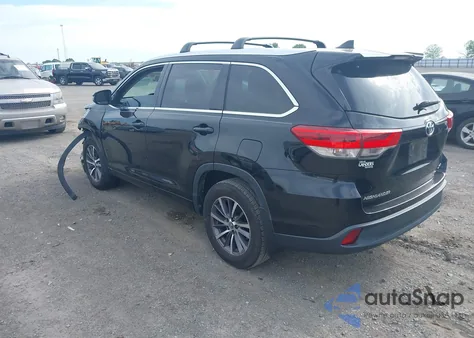 2018 Toyota Highlander Xle из США, поврежденный, VIN 5TDKZRFH6JS539852